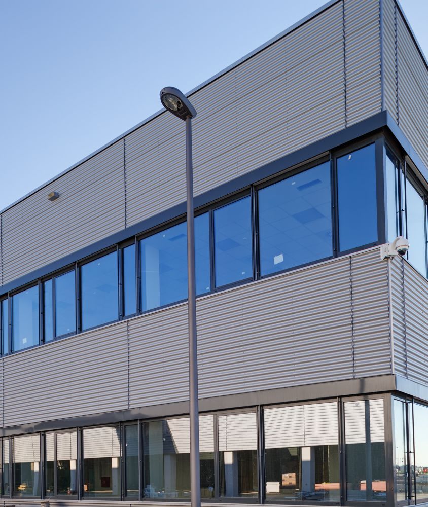 fachada de vidro em Boa Vista